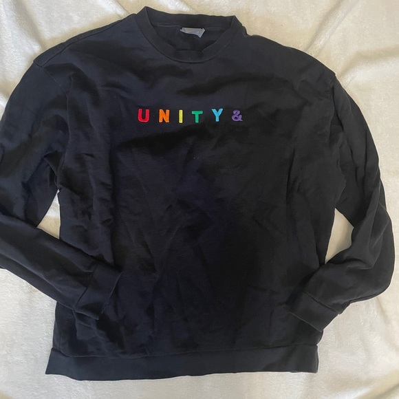 Unity pride rainbow crewneck sweatshirt - Picture 2 of 2